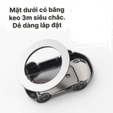 Nắp trang trí bảo vệ nút khởi động Start/Stop Engine xe ô tô có logo hãng xe kiểu dáng hình chiếc xe