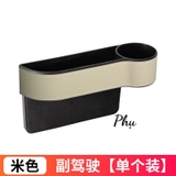 Khay để đồ khe ghế đa năng , khay cốc mix hình dễ thương