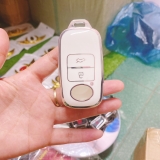 (TPU) Ốp khóa mạ nhựa dẻo silicon hãng xe TOYOTA