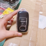 (TPU) Ốp khóa mạ nhựa dẻo silicon hãng xe TOYOTA