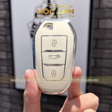(TPU) Ốp khóa mạ nhựa  xe Peugoet