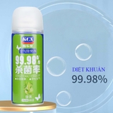 Chai Xịt Khử Mùi và Khử Trùng Máy Lạnh Ô Tô KCX làm sạch không khí vệ sinh điều hòa xe hơi