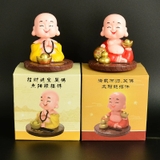 Tượng Phật Di Lặc Cười Gật Đầu Dùng Năng Lượng Mặt Trời - Mang lại sự thư thái, hoan hỷ, tài lộc cho gia chủ - DL03