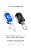 Chốt an toàn nối tiếp nguyên khối , trưng bày cửa hàng siêu sang ( mua 8 cái tặng hộp đựng)