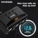 Tẩu sạc chia 3 cổng tẩu và 2 cổng USB Hyundai HY29