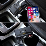 Tẩu sạc chia 3 cổng tẩu và 2 cổng USB Hyundai HY29