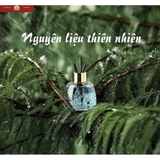 Lọ tinh dầu thơm phòng THALO khử mùi ô tô thiết kế sang trọng có que gỗ khuếch tán 120ml