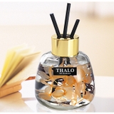 Lọ tinh dầu thơm phòng THALO khử mùi ô tô thiết kế sang trọng có que gỗ khuếch tán 120ml