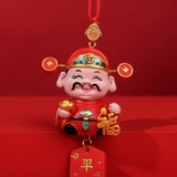Khánh treo xe, Dây treo trang trí xe hơi, nhà cửa hình ông thần tài may mắn tài lộc