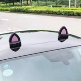Bộ 2 Miếng Dán Tai Mèo , Tai Thỏ , Pikachu Dễ Thương Trang Trí Nóc Xe Ô Tô