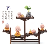 Bộ 5 Tượng Tiểu Vui Vẻ Bình An Trang Trí Nhà Cửa Để Xe Ô Tô - đơn giá 1 ông