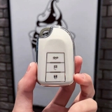 (TPU) Ốp khóa mạ nhựa dẻo silicon hãng xe TOYOTA