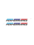 Bộ 2 tem dán cửa xe ô tô Performance Phong Cách , Cá Tính Nội Bật Xe