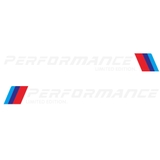 Bộ 2 tem dán cửa xe ô tô Performance Phong Cách , Cá Tính Nội Bật Xe