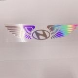 Tem Decal Phản Quang Cánh Thiên Thần Logo Hãng Xe Dán Trang Trí Theo Logo Xe Ô Tô