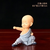 Chú tiểu áo xanh ngộ nghĩnh đáng yêu - 3 chủ đề lao động, âm nhạc, luyện võ