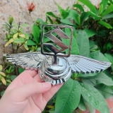 Logo cánh chim đại bàng các hãng xe - logo lắp mui xe ô tô chất liệu mạ hợp kim sáng bóng - LGMX