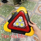 Đèn LED Cảnh Báo Nguy Hiểm Đa Năng Hình Tam Giác Kiêm Pin Sạc Dự Phòng Cho Ô Tô