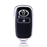 (TPU) Ốp khóa mạ nhựa dẻo silicon hãng xe TOYOTA