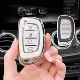 (TPU) Ốp khóa mạ nhựa xe Hyundai