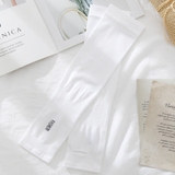 Găng Tay Chống Nắng Xỏ Ngón Nam Nữ, Ống Tay Chống Nắng Chống Tia UV Chất Cotton Lạnh Thoáng Khí