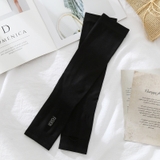 Găng Tay Chống Nắng Xỏ Ngón Nam Nữ, Ống Tay Chống Nắng Chống Tia UV Chất Cotton Lạnh Thoáng Khí