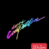 Sticker Laser Phản Quang Nhiều Màu Sắc Dán Kính Chắn Gió Xe Hơi