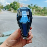 Cần số pha lê mẫu du thuyền - Kính 5D, viền bóng log hãng đẳng cấp - Có nút bấm chuyển số