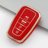 (TPU) Ốp khóa mạ nhựa dẻo silicon hãng xe TOYOTA