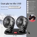 Quạt mini cắm tẩu tặng kèm dãy số dt