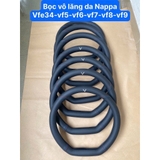(BVL Mẫu 1) Bọc vô lăng ô tô da Nappa cao cấp sang trọng thoáng khí cầm chắc tay thiết kế phù hợp với các loại xe
