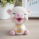 Heo hồng dễ thương - mix sét gia đình heo