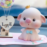 Heo hồng dễ thương - mix sét gia đình heo
