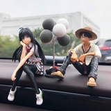 [Ảnh thật/Sẵn]  One Piece Lufei Yukino nội thất ô tô nhỏ đồ trang trí trang trí phòng khách để bàn