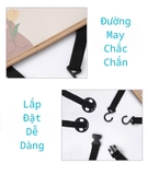Túi Đựng Đồ Đa Năng Họa Tiết Hoạt Hình Gắn Sau Ghế Xe Hơi