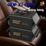 Khăn ướt vệ sinh nội thất oto tiện dụng - Giấy ướt phục hồi nội thất sáng bóng