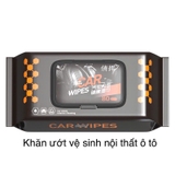 Khăn ướt vệ sinh nội thất oto tiện dụng - Giấy ướt phục hồi nội thất sáng bóng