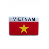 Cờ Phản Quang Việt Nam Dán Cho Oto, Xe Máy Đủ Size