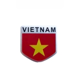 Cờ Phản Quang Việt Nam Dán Cho Oto, Xe Máy Đủ Size
