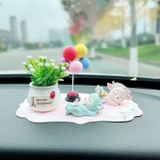 Sét gia đình hươu xanh hồng đáng yêu