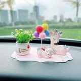 Sét gia đình hươu xanh hồng đáng yêu
