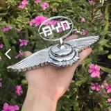 Logo cánh chim đại bàng các hãng xe - logo lắp mui xe ô tô chất liệu mạ hợp kim sáng bóng - LGMX