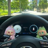 Gấu Bông LABUBU phụ kiện trang trí móc khoá, cần số, cần gạt nước, đai an toàn...