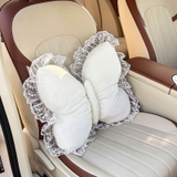 Bộ gối tựa nơ , hoa trà trên xe ô tô