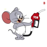 Tem Decal Dán Nắp Bình Xăng Ô Tô