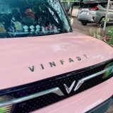 Chữ nổi 3D Discovery dán nắp capo màu