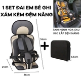 (KH) 🚗 Đai ghế ngồi ô tô an toàn cho bé – 14 màu | Đệm êm – thoáng khí – bảo vệ toàn diện - DG08