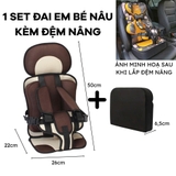 (KH) 🚗 Đai ghế ngồi ô tô an toàn cho bé – 14 màu | Đệm êm – thoáng khí – bảo vệ toàn diện - DG08