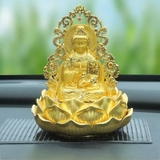(6 mã) Tượng phật mạ vàng Quan Âm