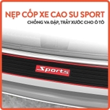 (KH) Miếng dán cao su sport dán cốp sau xe ô tô 7cmx90cm